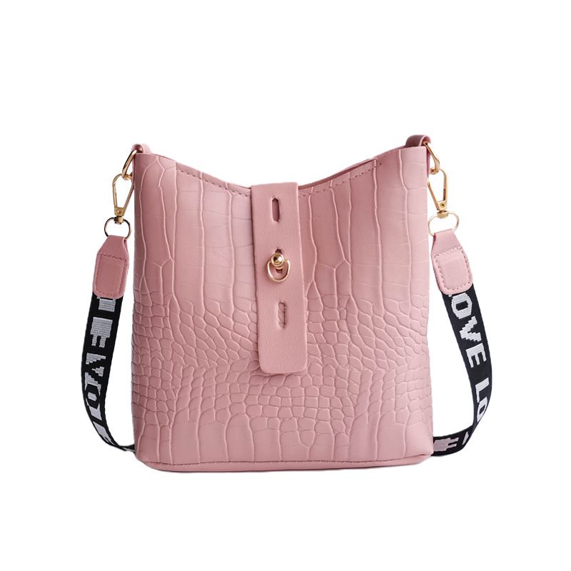 New Fashion Women's Stone Texture Small Square Bag Shoulder Crossbody Phone Bag - Image 5