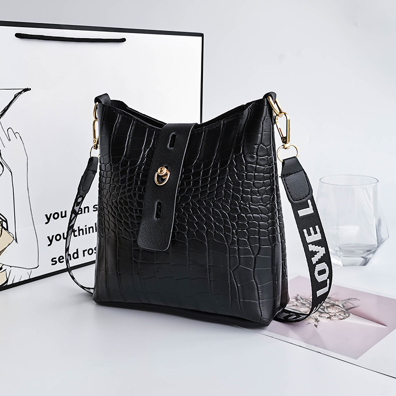 New Fashion Women's Stone Texture Small Square Bag Shoulder Crossbody Phone Bag - Image 3