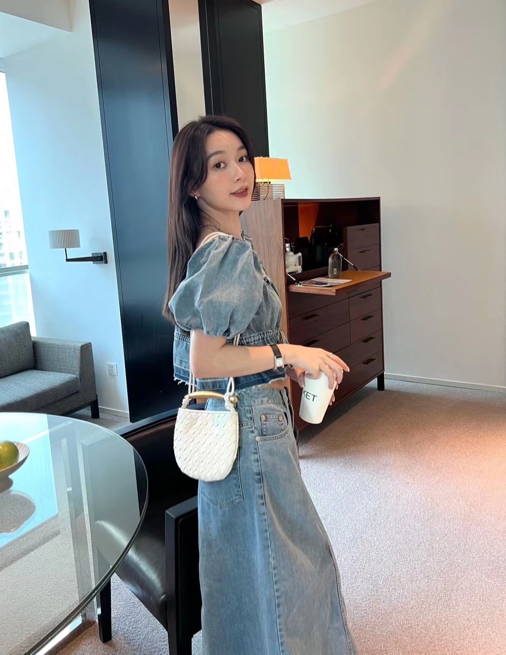 Niche Mini Sardine Bag Real Cowhide Woven Small Bag Metal Handle Half Moon Crossbody Shoulder Handbag for Women - Image 5