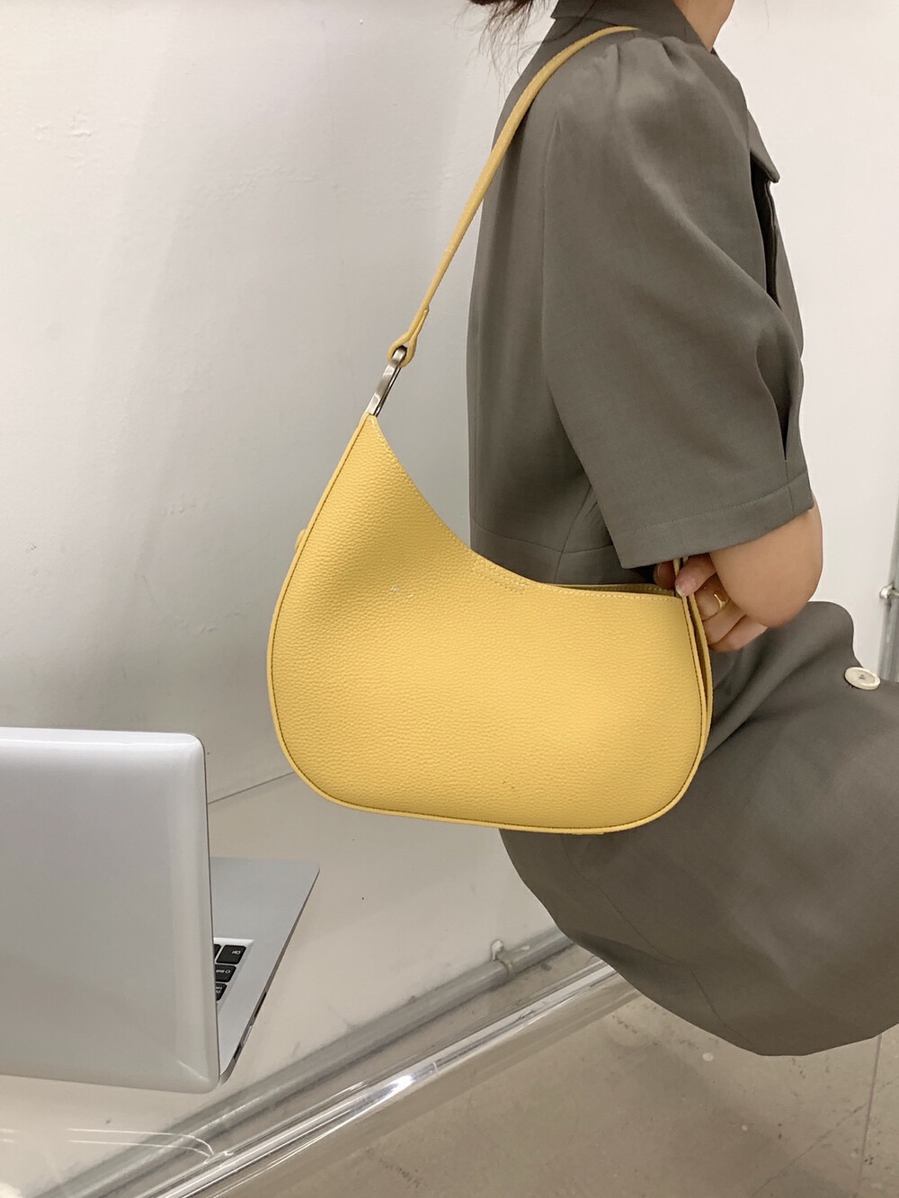 MBH Minimalist Saddle Shoulder Bag - Original Price 179.99 - Image 3