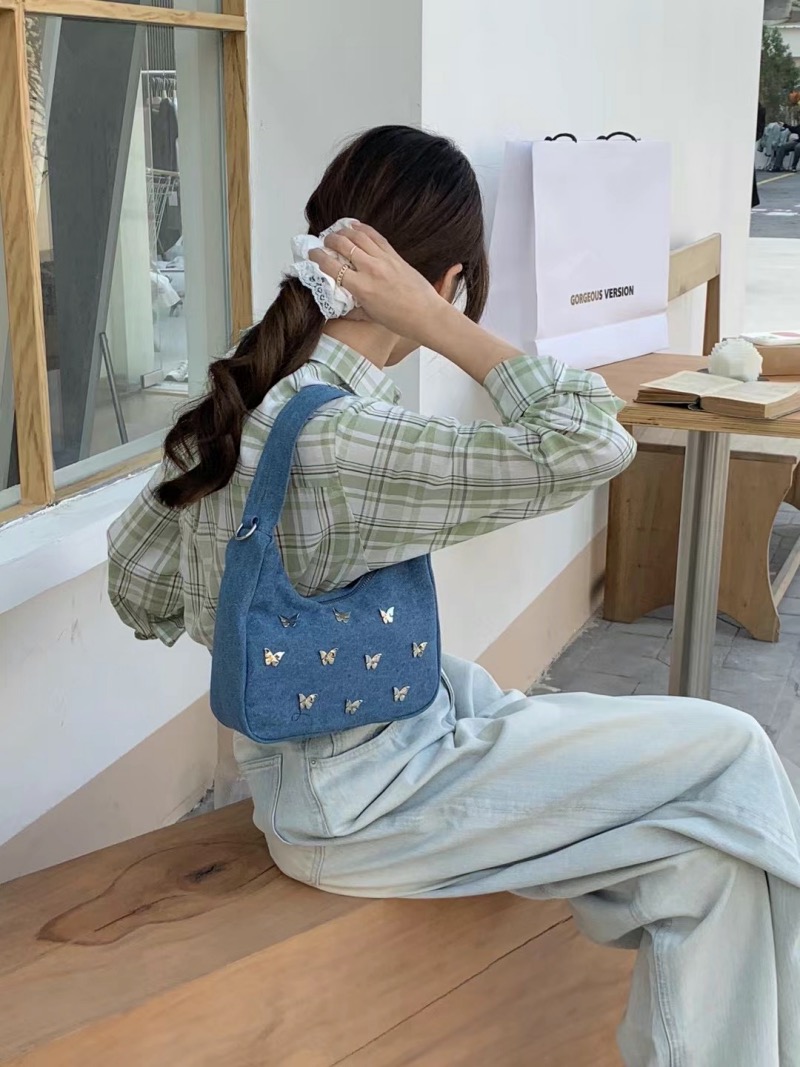 Nomore 2024 Butterfly Design Underarm Shoulder Handbag for Commute