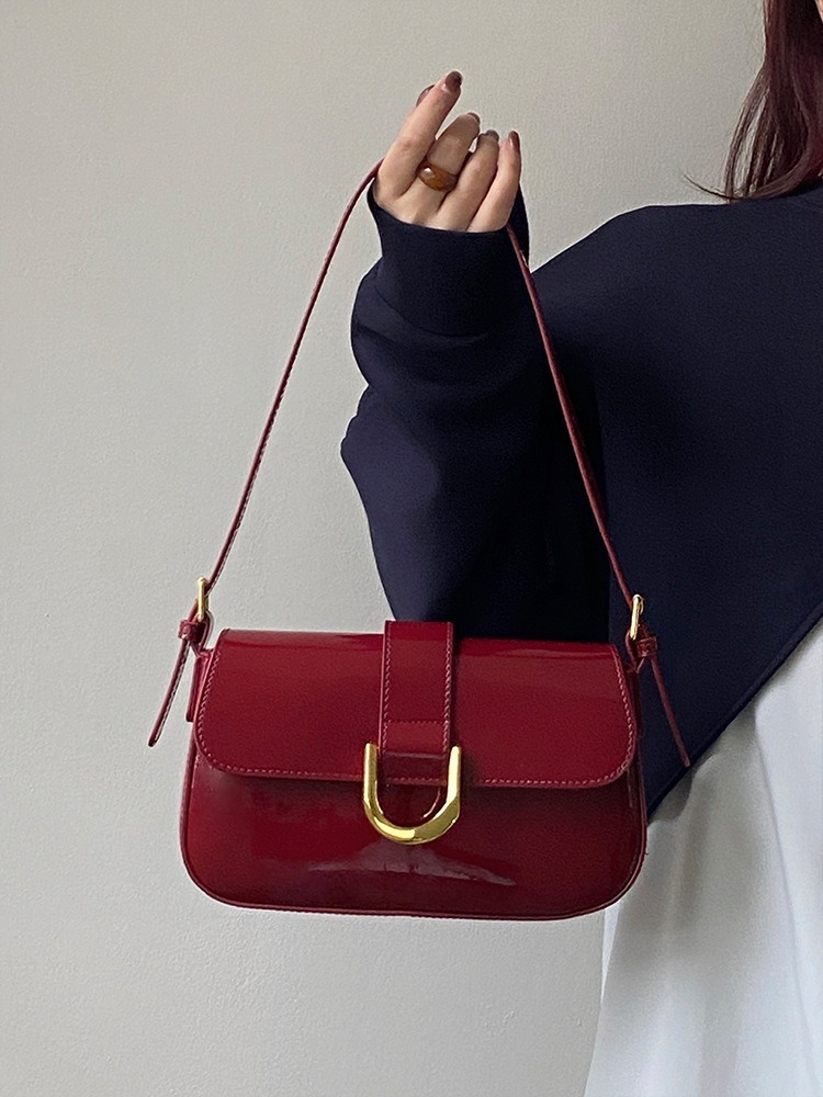 Autumn Winter New Underarm Bag French Korean Style Crossbody Small Square Bag