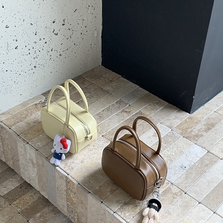 Korean Style Women’s Small Square Bag 2024 Autumn Winter Fashion Handbag Crossbody