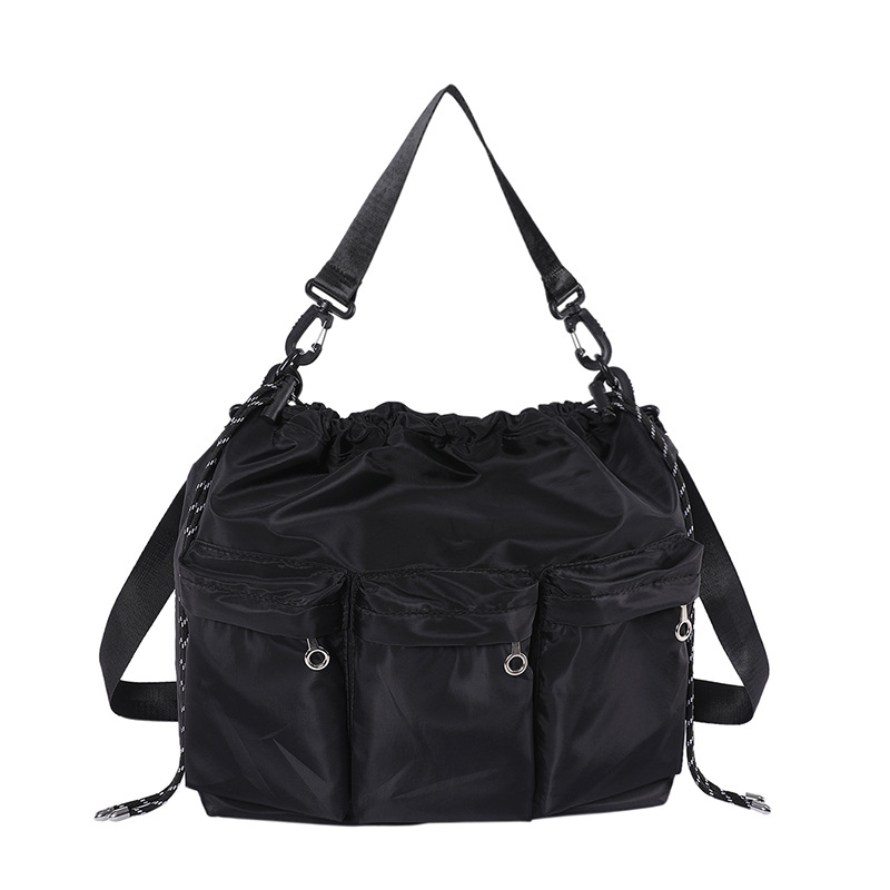 2024 New Spring Women's Shoulder Bag Trendy Large Capacity Minimalist Casual Student Crossbody Backpack - Image 5