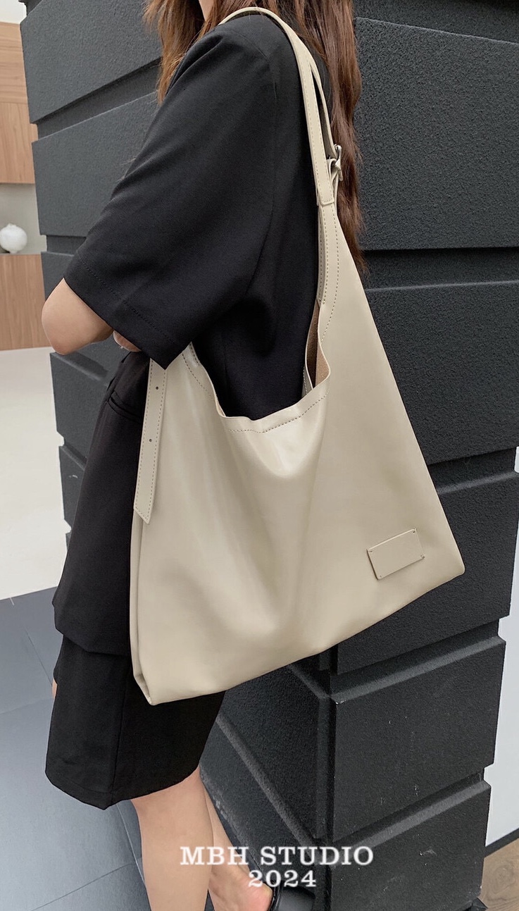 MBH Lightweight Minimalist Commuter Large Capacity Tote Shoulder Bag